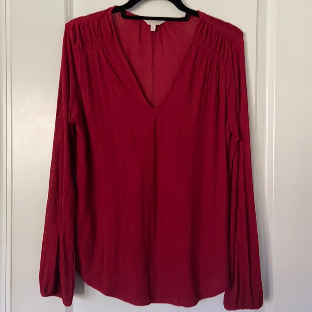 Lucky Blouse - red